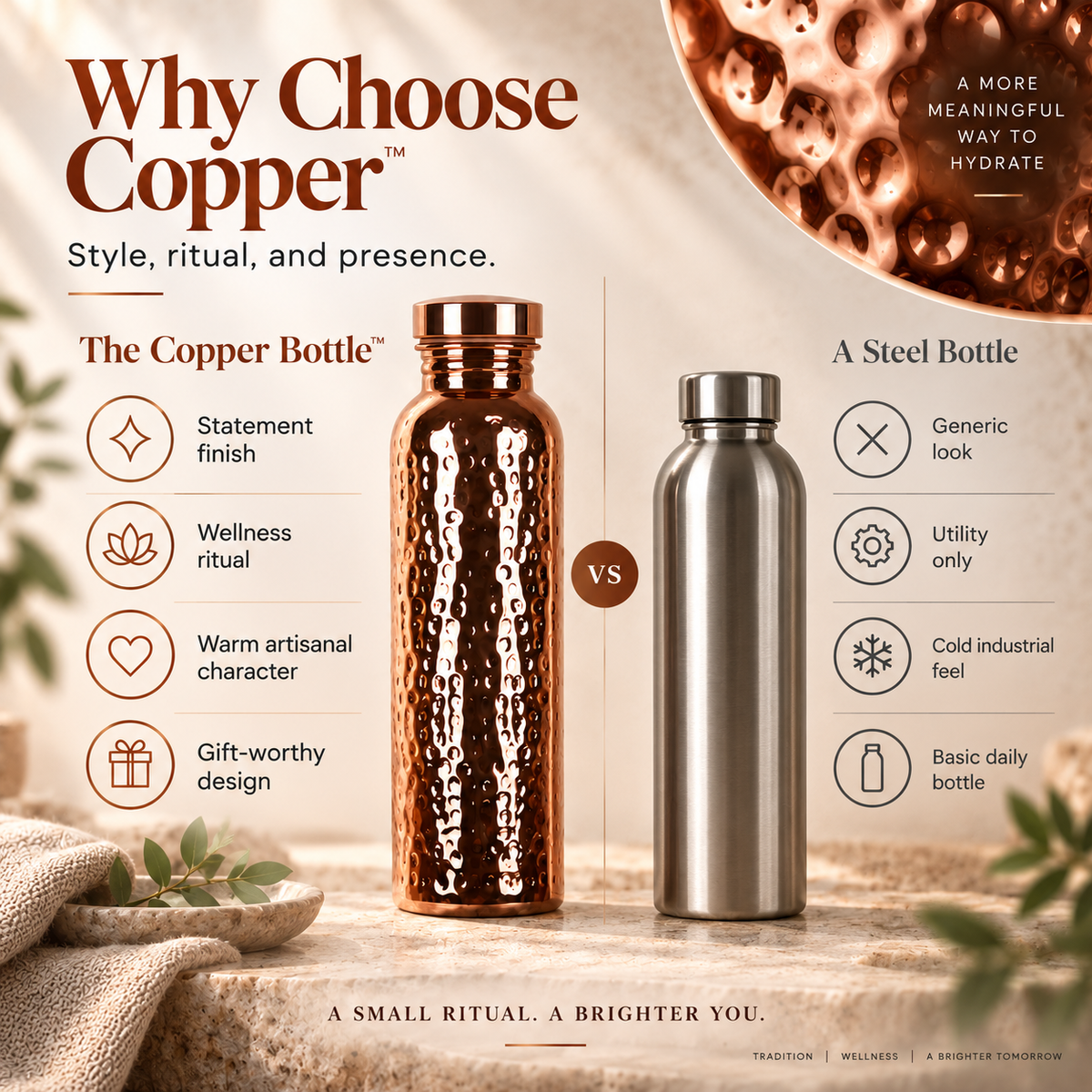 Why choose copper over steel